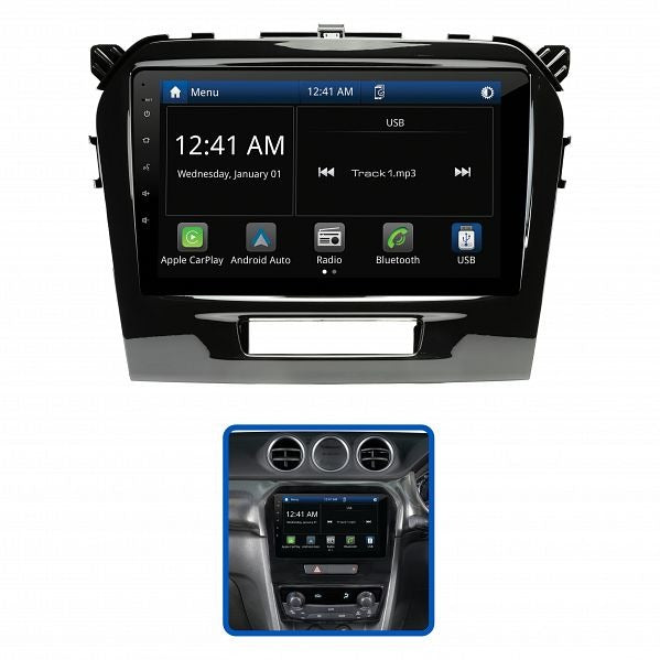 Aerpro AMASZ5 9" Multimedia Receiver Suit Suzuki Vitara 2015 - ON