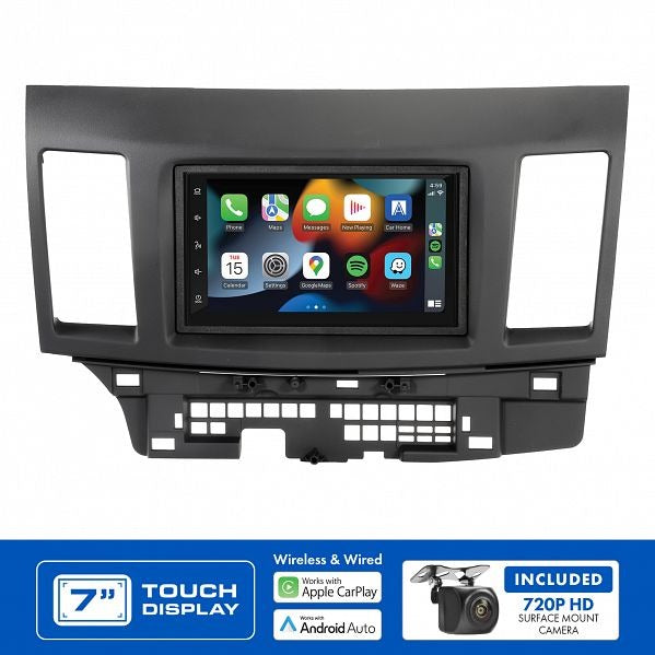 Aerpro AM9037K2 7" Multimedia Receiver Suit Mitsubishi Lancer 2010 - 2013