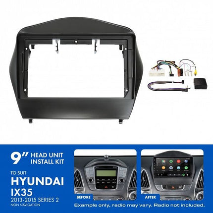 Aerpro AKHY21 9" Install Kit Suit Hyundai iX35 2013 - 2015