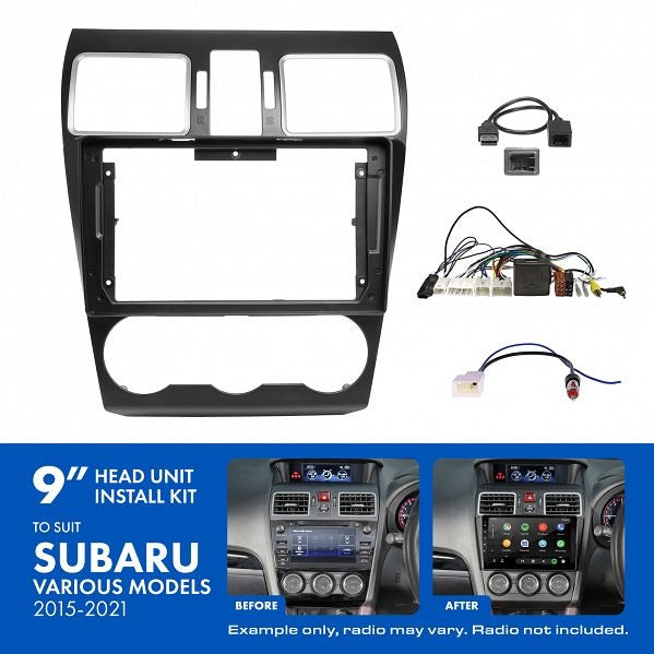 Aerpro AKSU4 9" Install Kit Suit Subaru 2015 - 2021