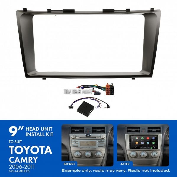 Aerpro AKTO1 9" Install Kit Suit Toyota Camry 2006 - 2011
