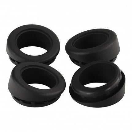 Aerpro APPSRR15 | Black 15 Degree Rubber Sensor Sleeves - 4 Pack