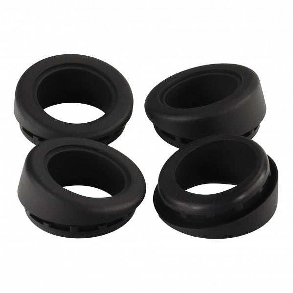 Aerpro APPSRR15 | Black 15 Degree Rubber Sensor Sleeves - 4 Pack