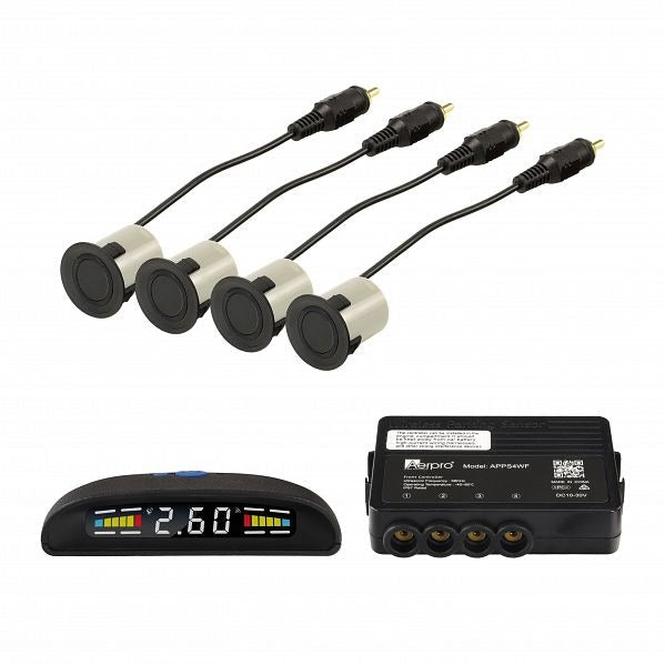 Aerpro APPS4WF | Wireless Front Parking Sensor Kit With LCD Display