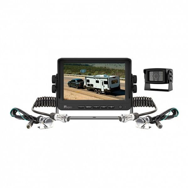 Aerpro AVK7C1 | 7" Heavy-Duty AHD Monitor 1080P Camera Caravan Kit