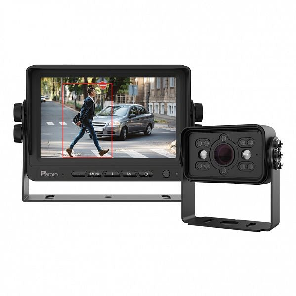 Aerpro AVK7AI | 7" AI Heavy-Duty AHD Monitor 1080P Camera Kit