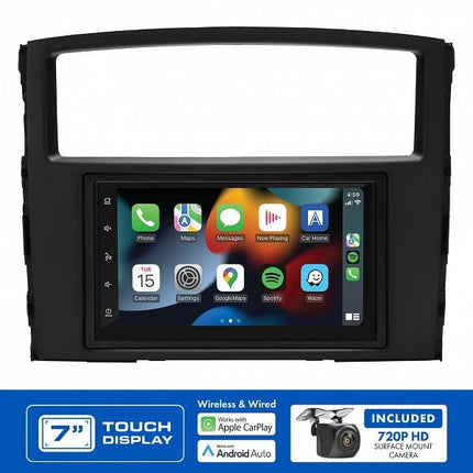 Aerpro AM9100K6 | 7" Multimedia Receiver | Suit Mitsubishi Pajero 2006 - 2014