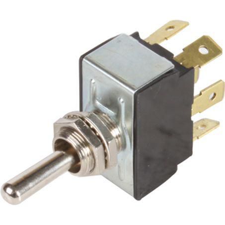 OEX ACX3882BL Toggle Switch On/Off/On DPDT (Contacts Rated 25A @ 12V)