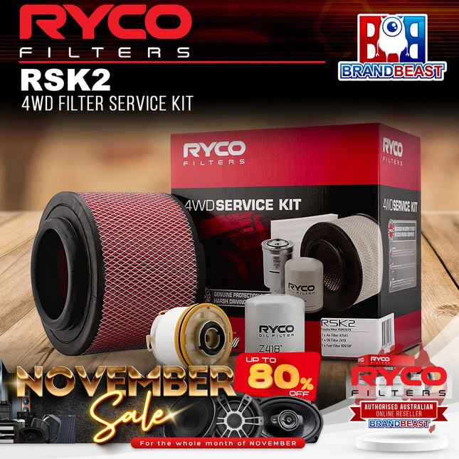 Ryco RSK2 4WD Filter Service Kit