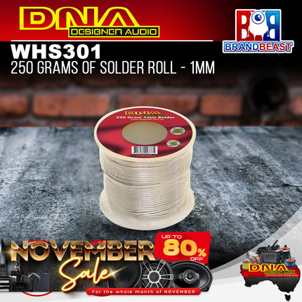 DNA WHS301 250 Grams Of Solder Roll - 1mm Diameter