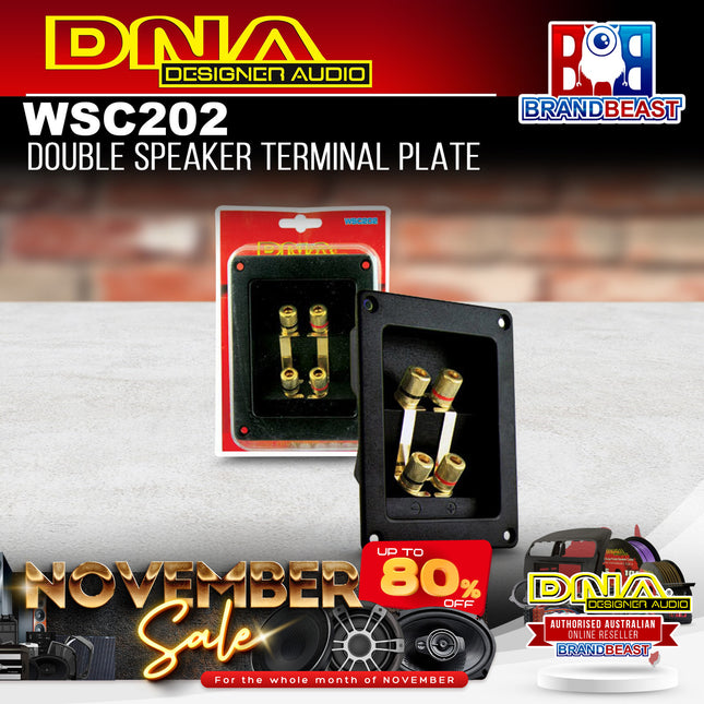 DNA WSC202 Double Speaker Terminal Plate