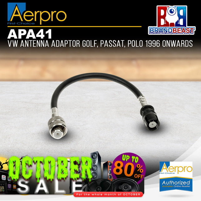 Aerpro APA41 VW Antenna Adaptor Golf, Passat, Polo 1996 Onwards