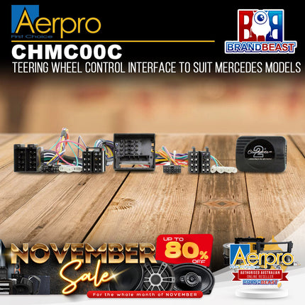 Aerpro CHMC00C Steering Wheel Control Harness Suit Mercedes Vehicles