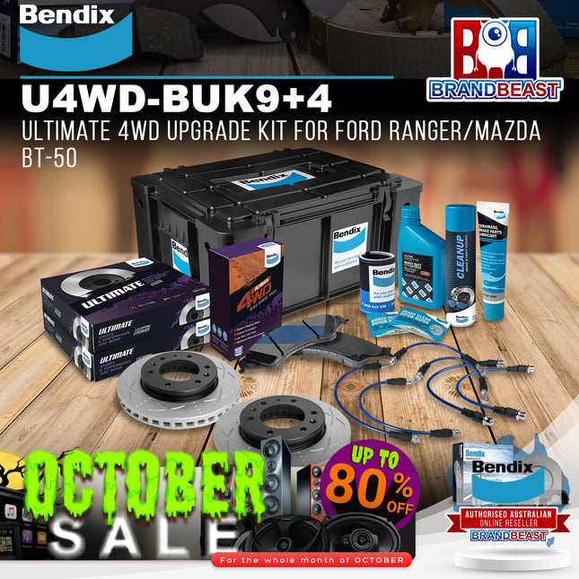 Bendix U4WD-BUK9+4 Ultimate 4WD Upgrade Kit for Ford Ranger/Mazda BT-50