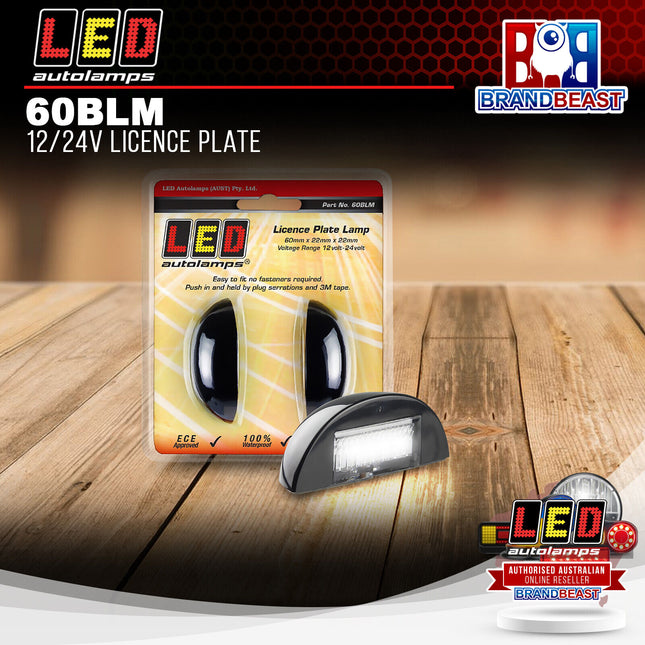 LED Autolamps 60BLM 12/24V Licence Plate