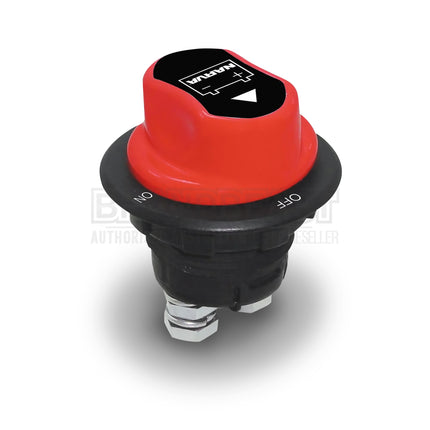 Narva 61036 Rotary Battery Master Isolator Switch With Removeable Keyed Knob (Contacts Rated 100A @ 12V)