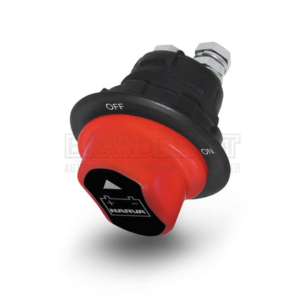 Narva 61036 Rotary Battery Master Isolator Switch With Removeable Keyed Knob (Contacts Rated 100A @ 12V)