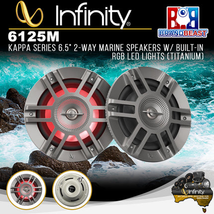 Infinity 6125M 6-1/2" Coaxial Marine Speaker