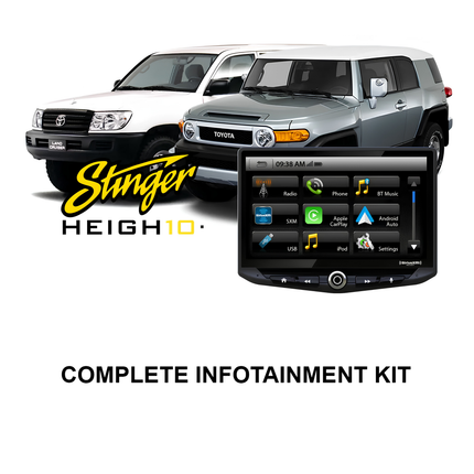 Stinger SRP-TY011H HEIGH10 Infotainment Kit To Suit Toyota