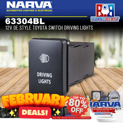 Narva 63304BL 12V OE Style Toyota Switch Driving Lights