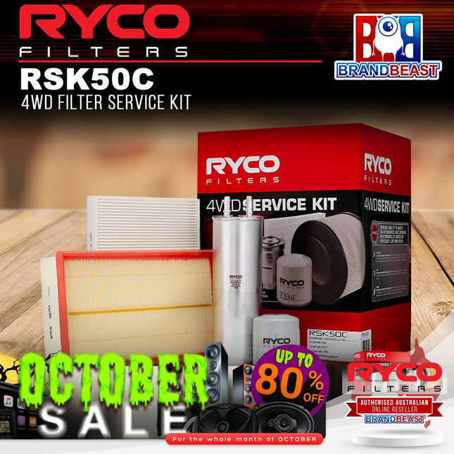 Ryco RSK50C 4WD Filter Service Kit