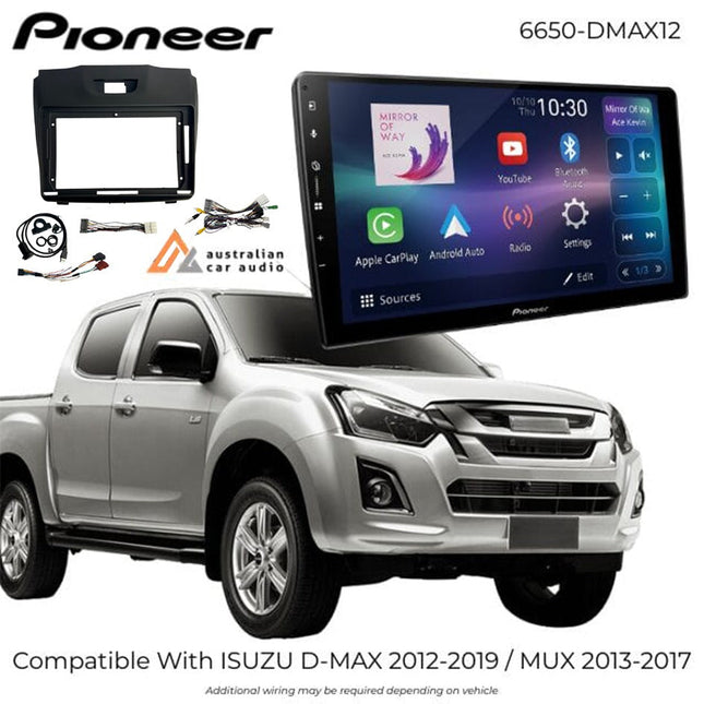 Pioneer 6650-DMAX12 Isuzu D-MAX/MUX 9" Wireless AV Receiver