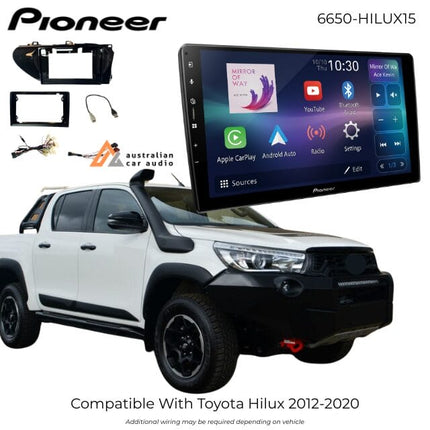 Pioneer 6650-HILUX15 Toyota Hilux 9" Wireless AV Receiver