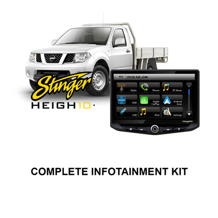 Stinger SRP-NI003H HEIGH10 Infotainment Kit To Suit Nissan Navara
