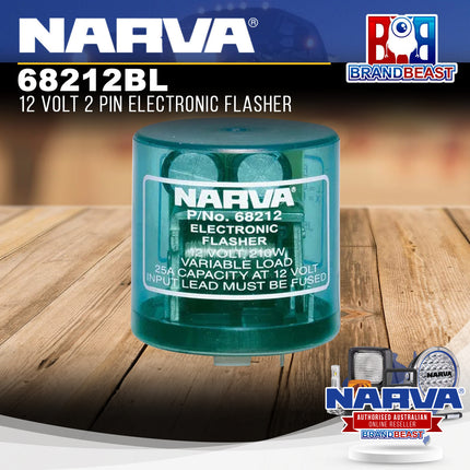 Narva 68212BL 12 Volt 2 Pin Electronic Flasher