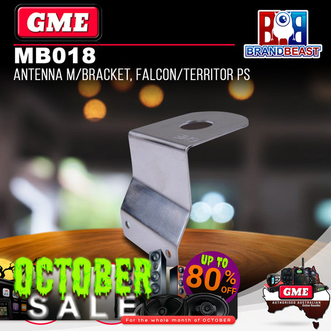 GME MB018 1.5mm Antenna Mounting Bracket - Stainless Steel