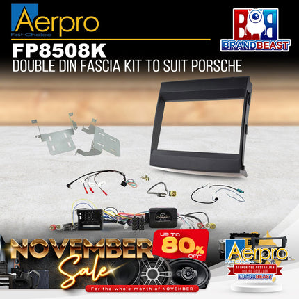 Aerpro FP8508K Professional Install Kit to Suit Porsche Cayenne