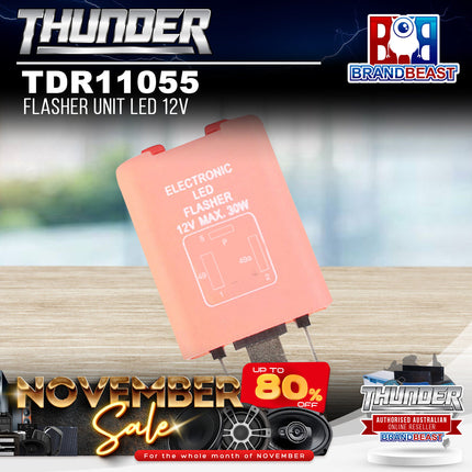 Thunder TDR11055 Flasher Unit LED 12V