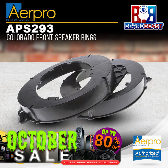 Aerpro APS293 Colorado Front Speaker Rings