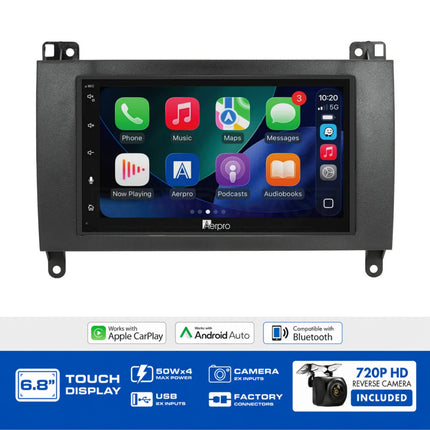Aerpro AX8529K 6.8" Multimedia Head Unit Upgrade Kit Mercedes Sprinter