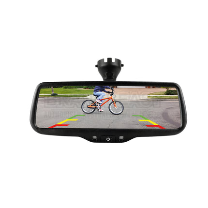 DNA RVS79VW03 7.9" OEM Style Replacement Rear View Mirror Volkswagen