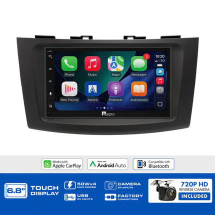Aerpro AX9217K 6.8" Multimedia Head Unit Upgrade Kit Suzuki Swift
