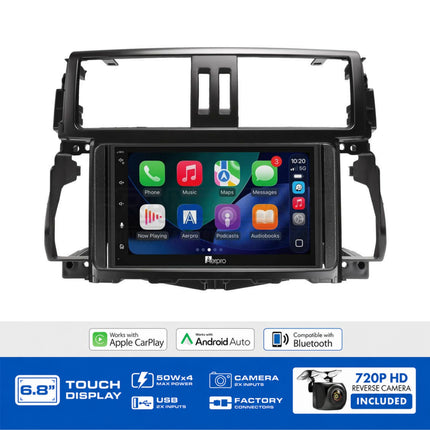 Aerpro AX9166K 6.8" Head Unit Kit Toyota Landcruiser Prado 150 Series