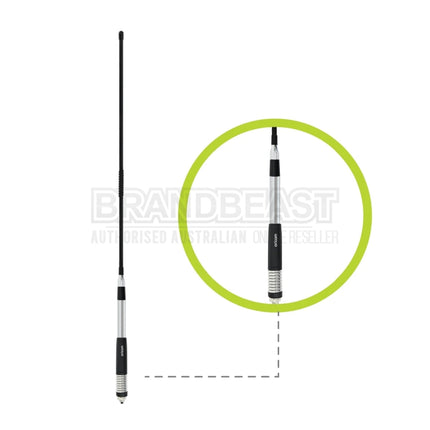 Oricom ANU206 6.5dBi Ground-Independent UHF CB Antenna