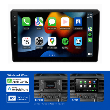 Aerpro AMAVW3 10" Multimedia Receiver Kit Volkswagen Various 2006-2015