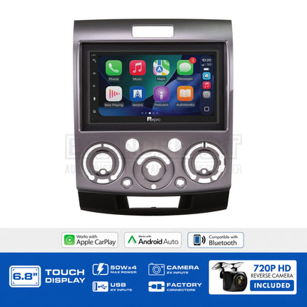 Aerpro AX9072K 6.8" Head Unit Kit Ford Ranger and Mazda BT-50