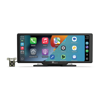 Aerpro AM10M02R 10" Wireless CarPlay Android Auto Monitor with Camera