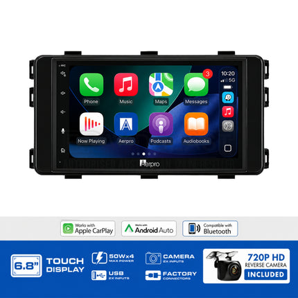Aerpro AX9299K 6.8" Head Unit Kit Mitsubishi Outlander Amplifie
