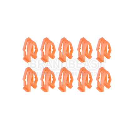 Aerpro FC22 Facia Clips - Orange Soft Hold Clips for VW 9" & 10" Kits