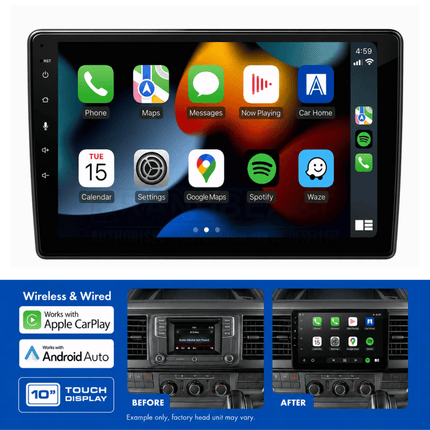 Aerpro AMAVW5 10" Multimedia Receiver Kit Volkswagen MIB-PQ
