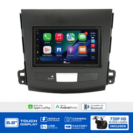 Aerpro AX9211K 6.8" Multimedia Head Unit Upgrade Kit Mitsubishi Outlander