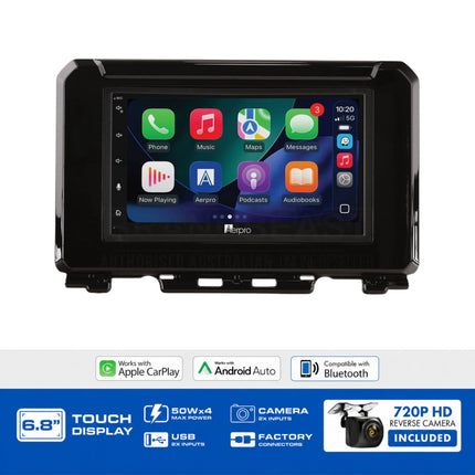 Aerpro AX8496K 6.8" Multimedia Head Unit Upgrade Kit Suzuki Jimny