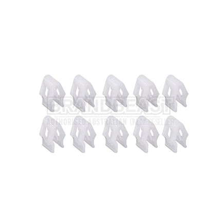 Aerpro FC24 Facia Clips - White Firm Hold Clips for VW 9" &amp; 10" Kits