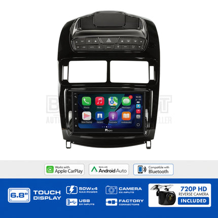 Aerpro AX9650PK 6.8" Head Unit Kit Ford Falcon FG Piano Black