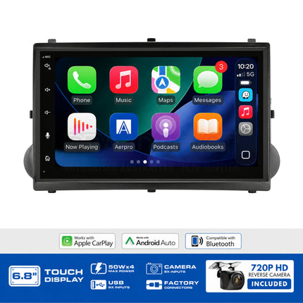 Aerpro AX7320K 6.8" Multimedia Head Unit Upgrade Kit Hyundai iLoad iMax