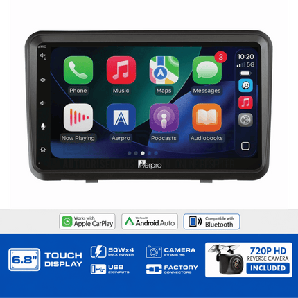 Aerpro AX9240K 6.8" Multimedia Receiver Kit Ford Falcon AU II III